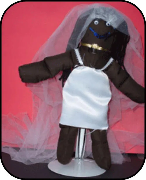 Handmade doll: Wedding Girl
