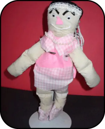 Handmade doll: Pink