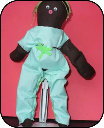 Handmade doll: Doctor