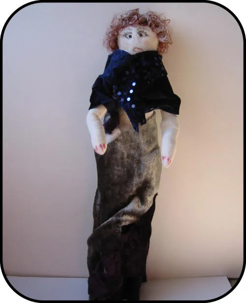 Handmade doll: Dusty’s Mom