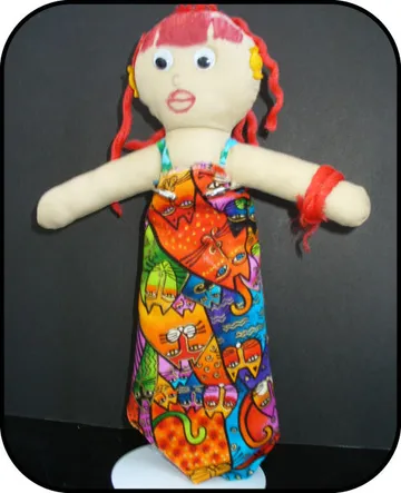 Handmade doll: Ariana