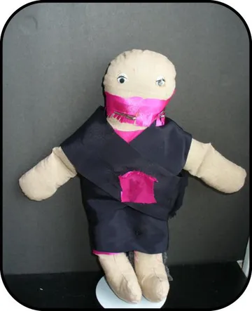 Handmade doll: Sabrina