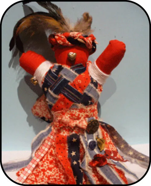 Handmade doll: Anna Marie Lopez