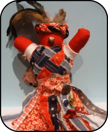 Handmade doll: Anna Marie Lopez