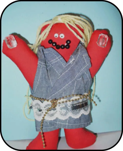 Handmade doll: Keep Your Head Up