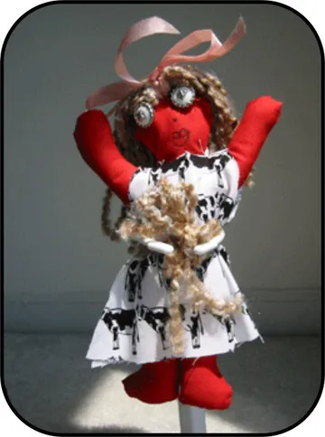 Handmade doll: Silent