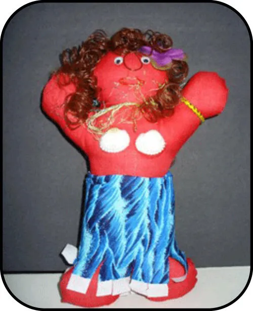 Handmade doll: Leila