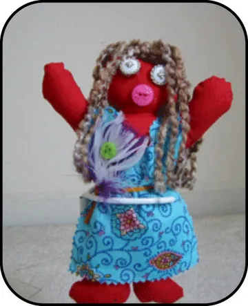 Handmade doll: Delia