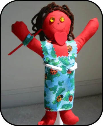 Handmade doll: Rose Bleeding