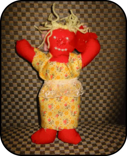Handmade doll: Janny