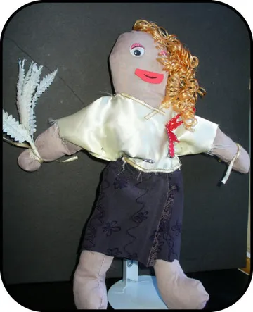 Handmade doll: Faith
