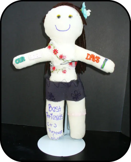 Handmade doll: Crystal