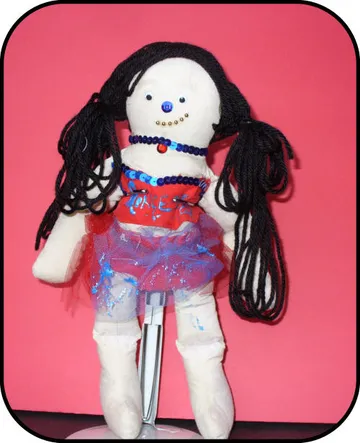 Handmade doll: Princess