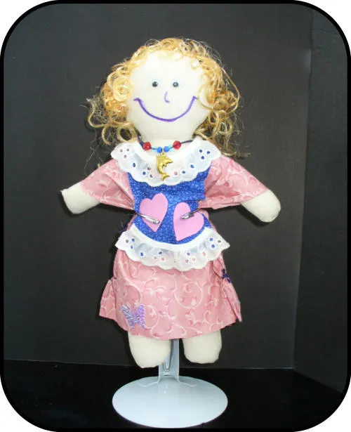 Handmade doll: Cierra