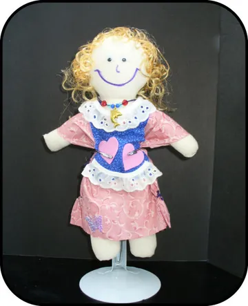 Handmade doll: Cierra