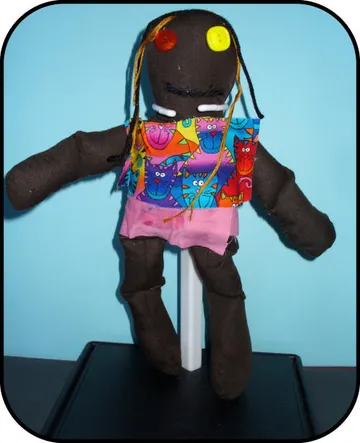 Handmade doll: Kiaya J.