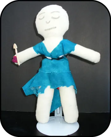 Handmade doll: Sewn Together