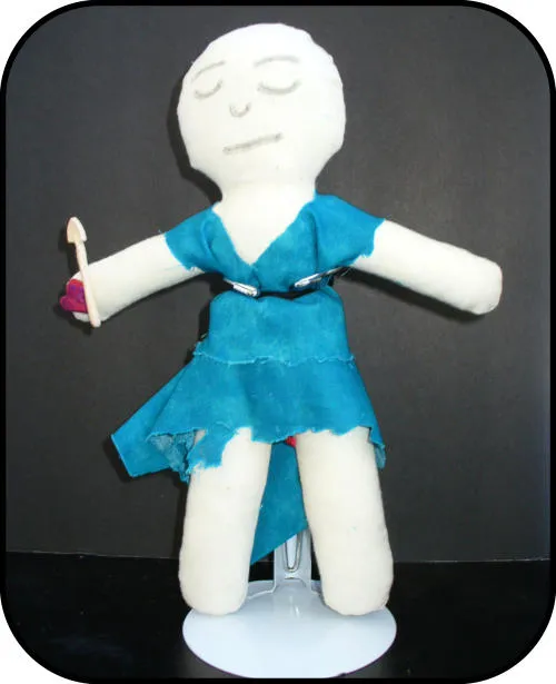 Handmade doll: Sewn Together