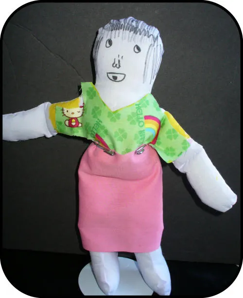 Handmade doll: K.M.