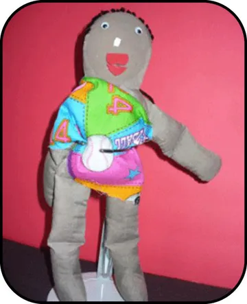 Handmade doll: K.