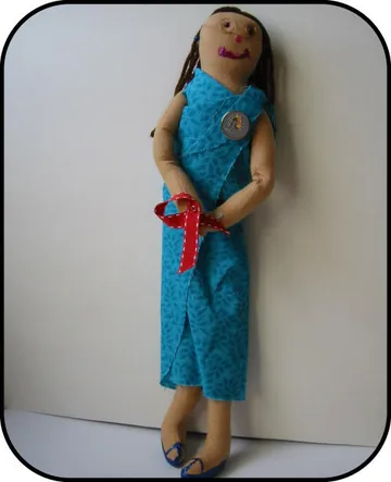 Handmade doll: Kelly