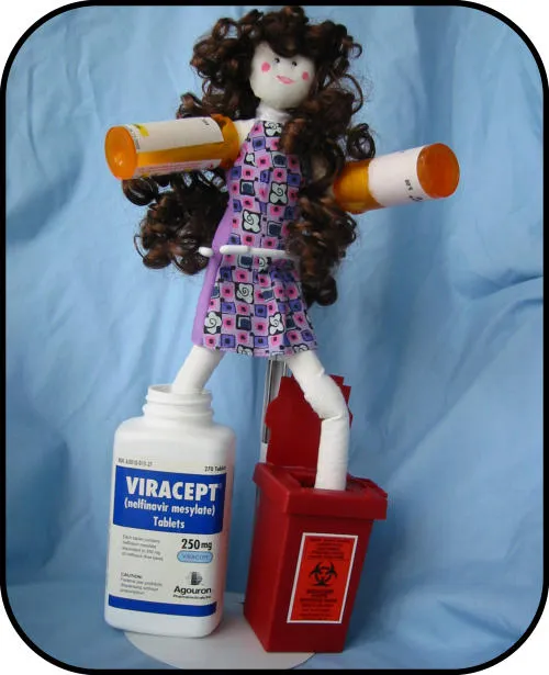Handmade doll: Faith