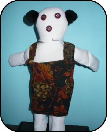Handmade doll: Lucy