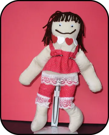 Handmade doll: M.O.