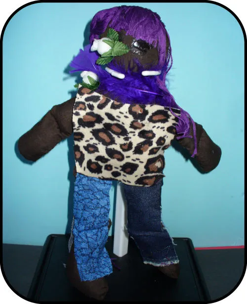 Handmade doll: Gretchen Monroe