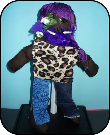 Handmade doll: Gretchen Monroe