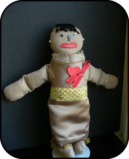 Handmade doll: M & M