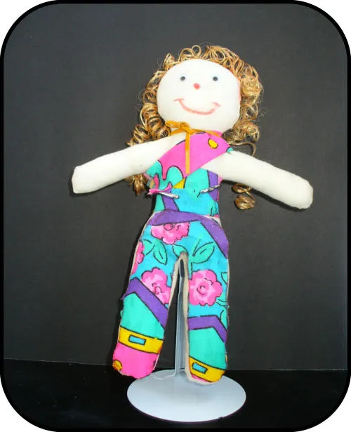 Handmade doll: Marie People