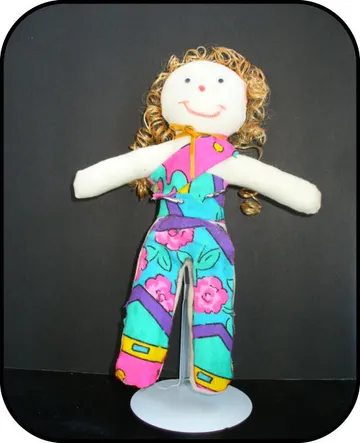 Handmade doll: Marie People