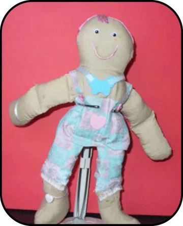 Handmade doll: Mia
