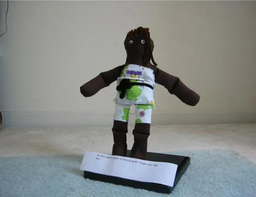 Handmade doll: Untitled doll