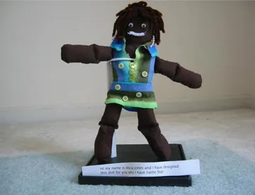 Handmade doll: Untitled doll