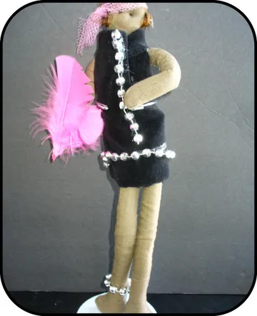 Handmade doll: Victory