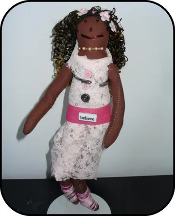 Handmade doll: Faith