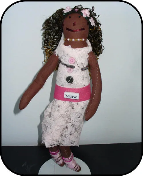 Handmade doll: Faith