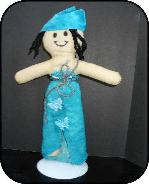 Handmade doll: Mandy