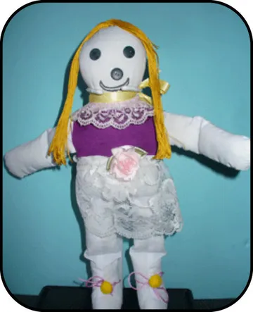 Handmade doll: Concella Jones
