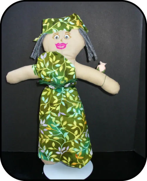Handmade doll: Mary