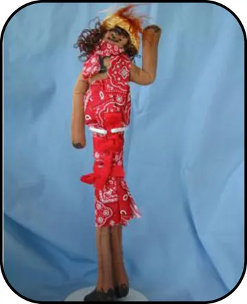 Handmade doll: "Awareness"