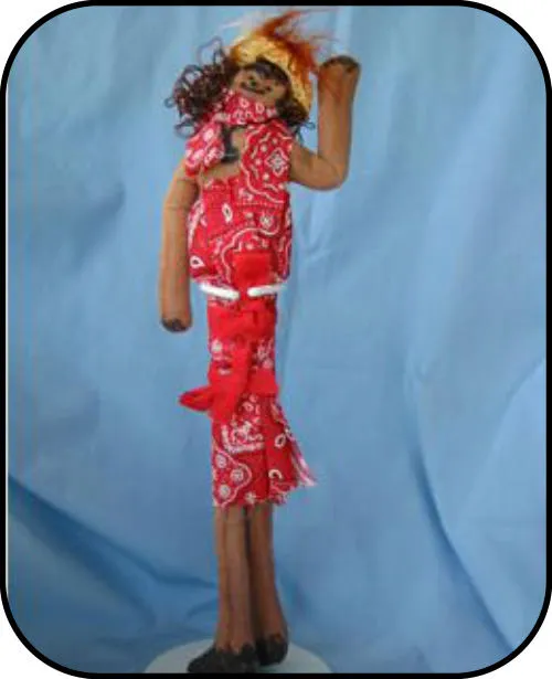 Handmade doll: "Awareness"
