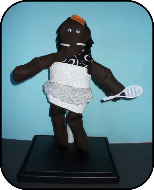 Handmade doll: Samantha Williams