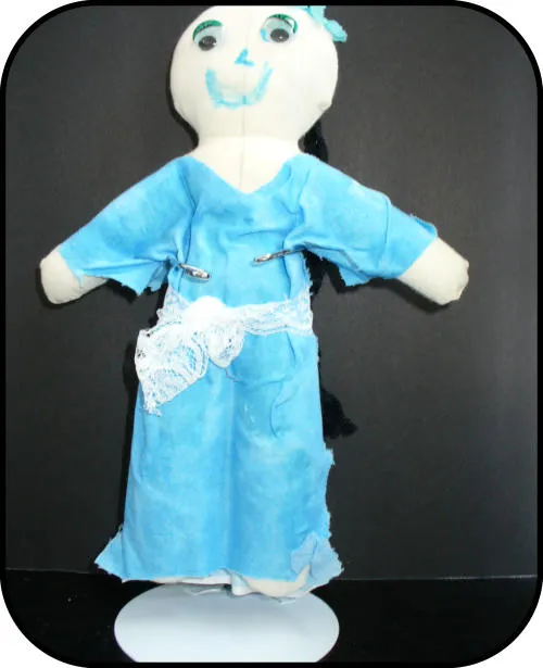 Handmade doll: Sylvia