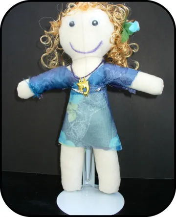 Handmade doll: Gerri-The Dolphin Saver