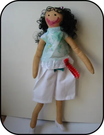 Handmade doll: Going to Live Life to the Fullest