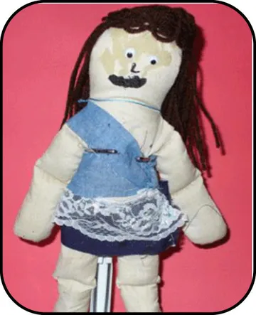 Handmade doll: Angel