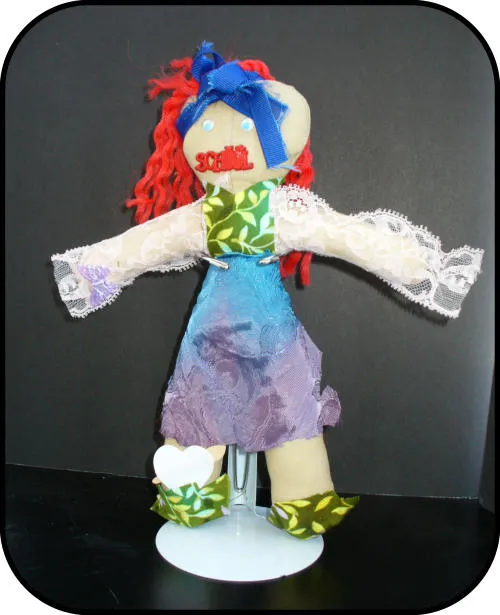 Handmade doll: Rose